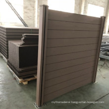 2021 New products DIY WPC fence panels for garden from factory